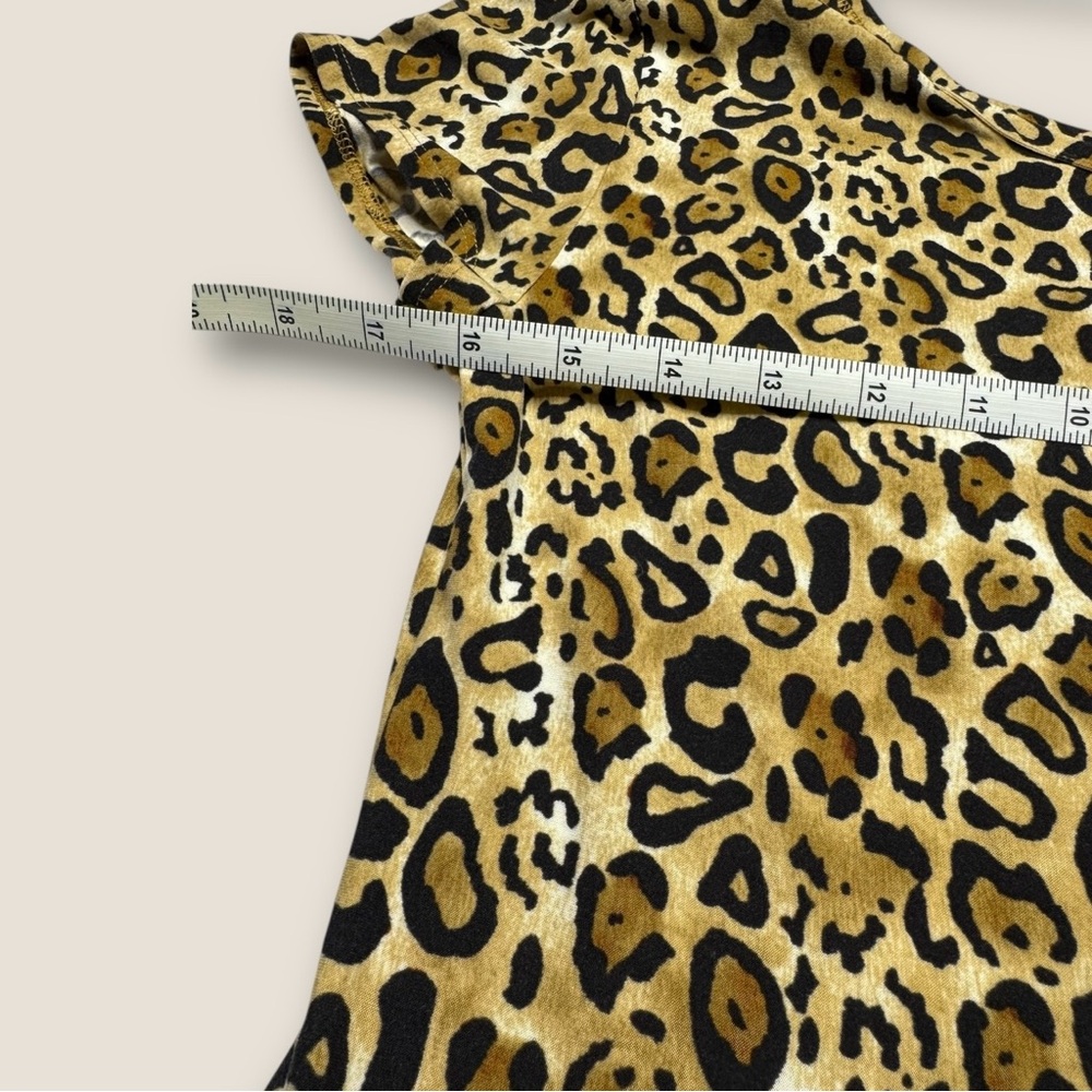 No Boundaries Animal Print Top - Brown and black size XL/L Excellent Condition - Picture 4 of 5